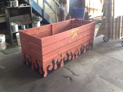 Custom Made History Channel Planter Boxes