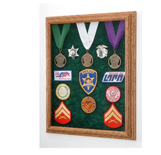 Buy Hand Crafted Military Awards Display Case Law Enforcement Case