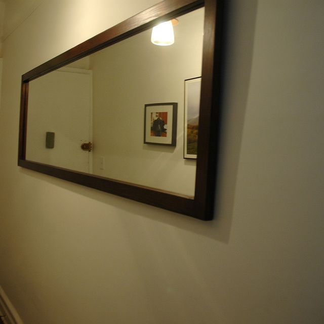 Handmade Long Hallway Mirror By Wooden It Be Nice Custommade Com