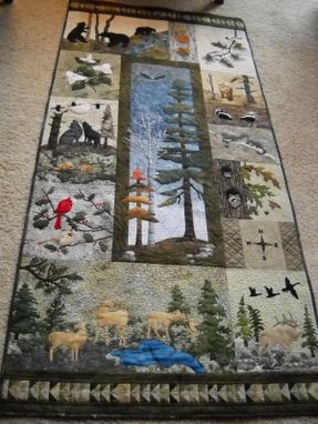 Custom Made Great Up North Art Quilt