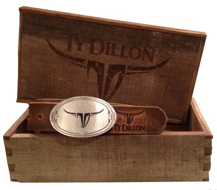 Custom Made Ty Dillon Branded Wooden Box