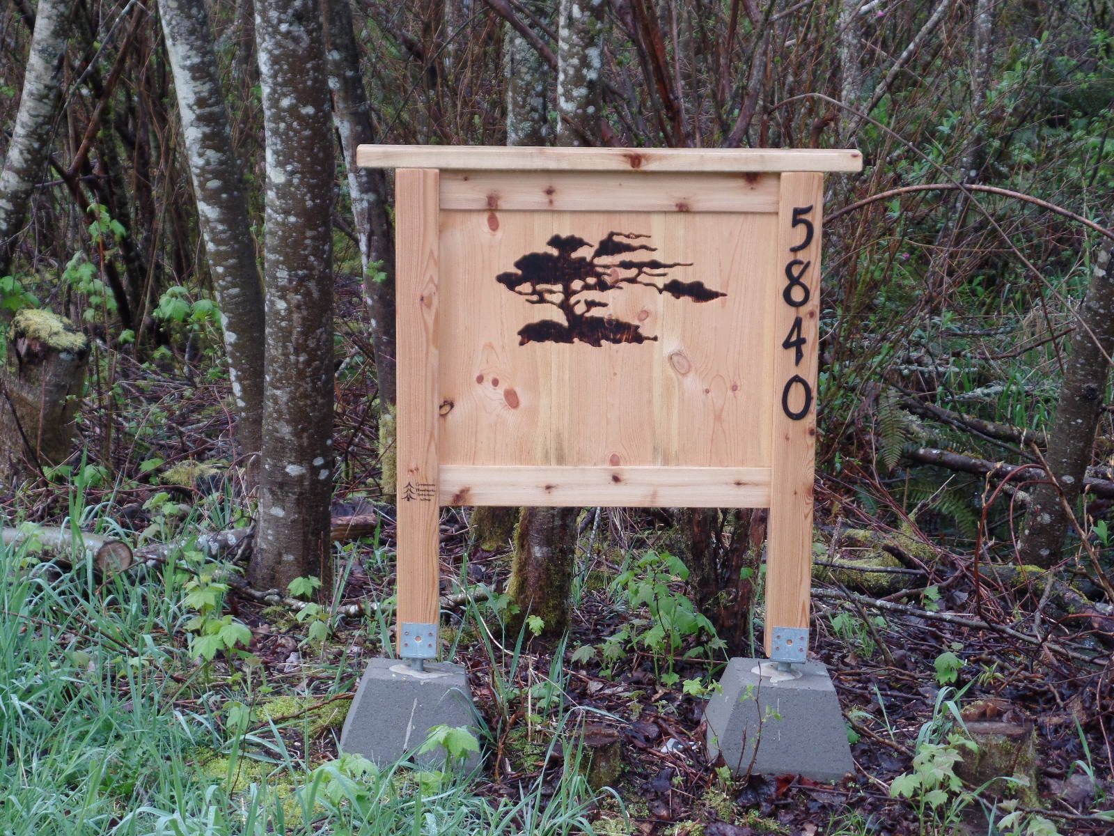 Buy Hand Crafted Customized Hand Carved Western Red Cedar Garden