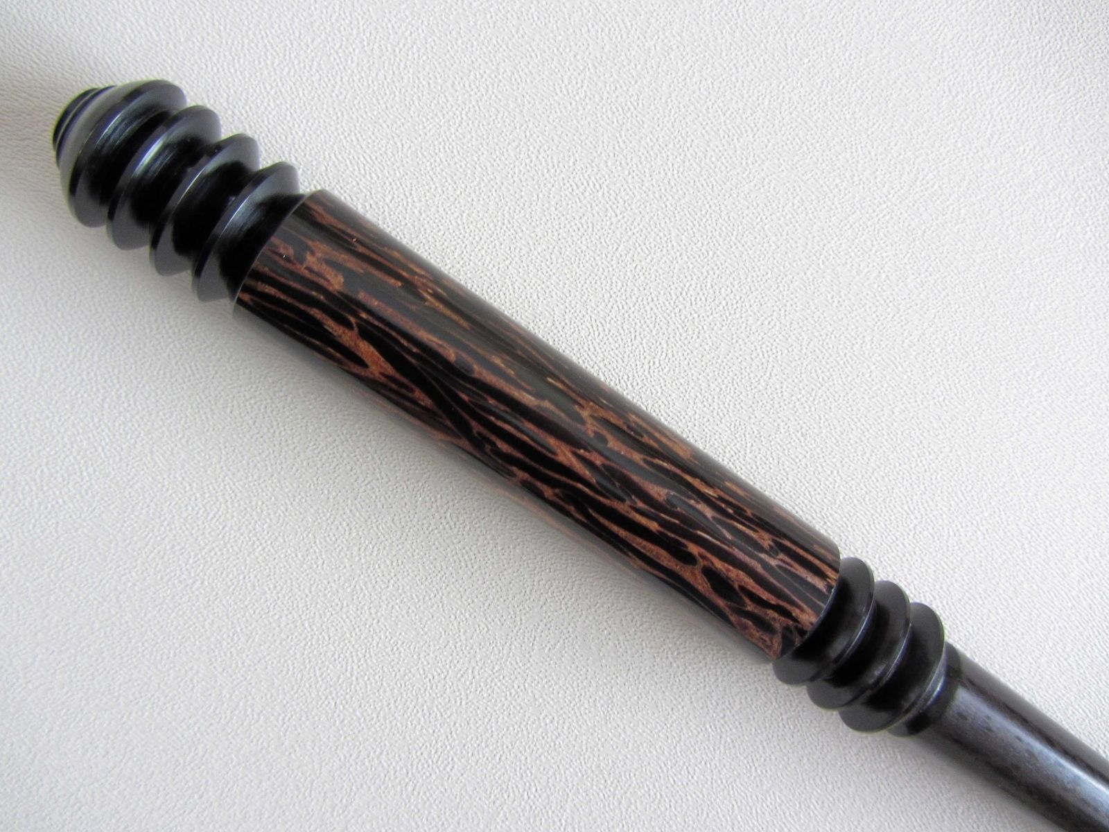 Custom Magic Wand Harry Potter Inspired Black Palm & Ebony by