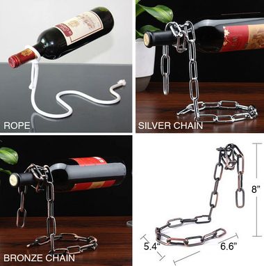 Custom Made Decoration Creative Suspension Wine Rack