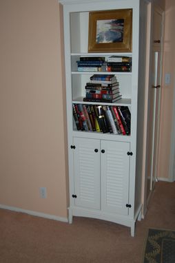 Custom Made Painted Bookcase