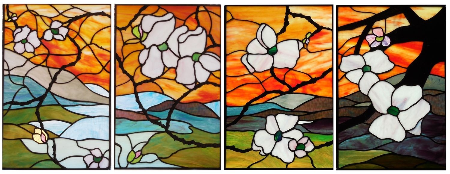 Stained Glass Panel, Pack of 4 - Mod Scenes