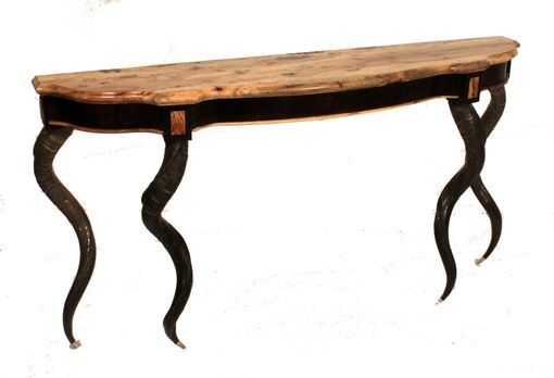 Custom Made Empire Kudu Side Table