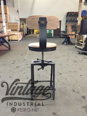 Custom Made A Frame Bar Chair