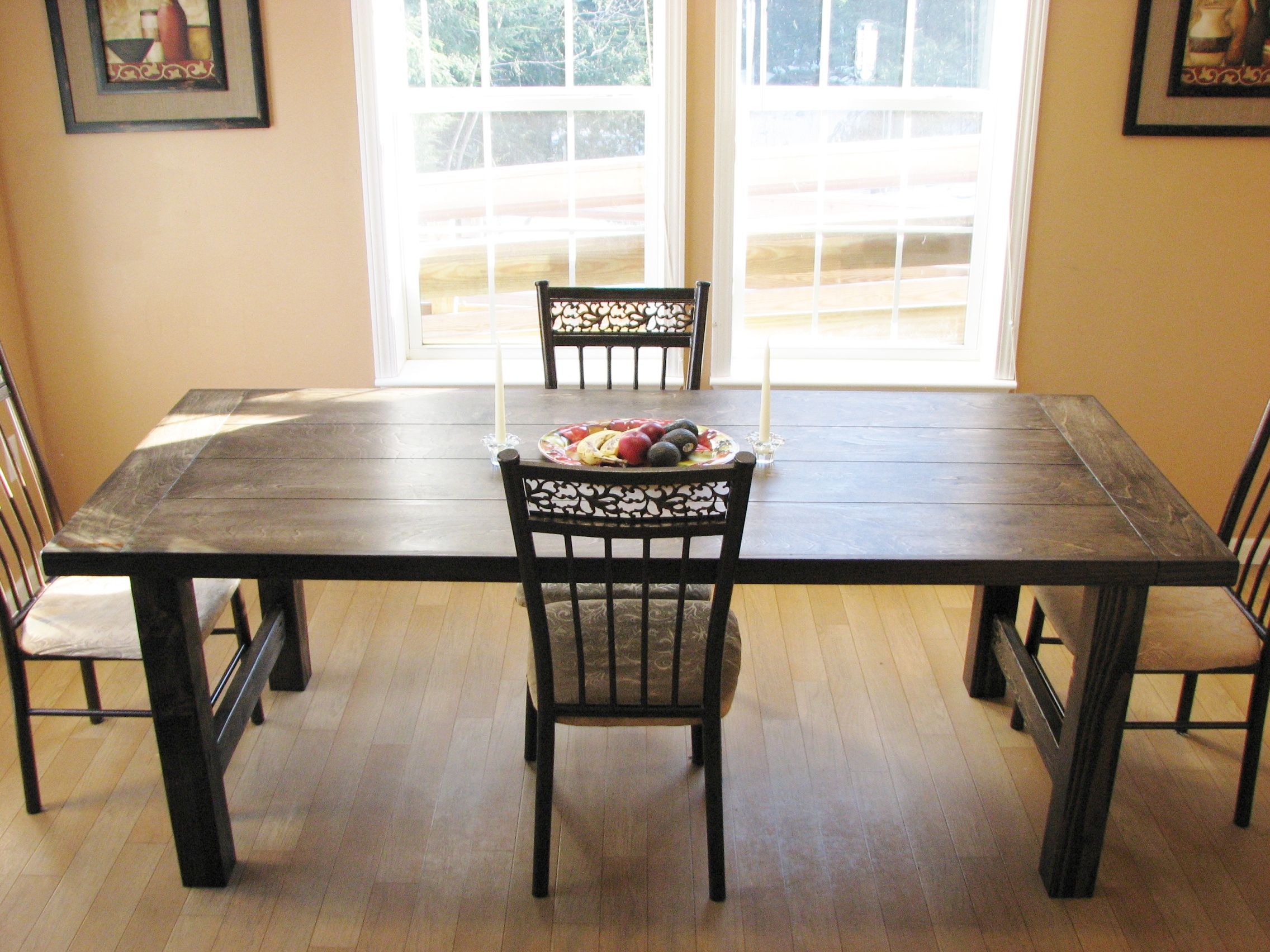 Buy Custom Farmhouse Dining Table, made to order from Custom Made