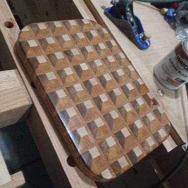 Custom Made Hardwood End Grain Cutting Board