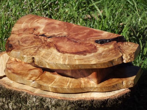 Custom Made Redwood Root Burl Keepsake Box
