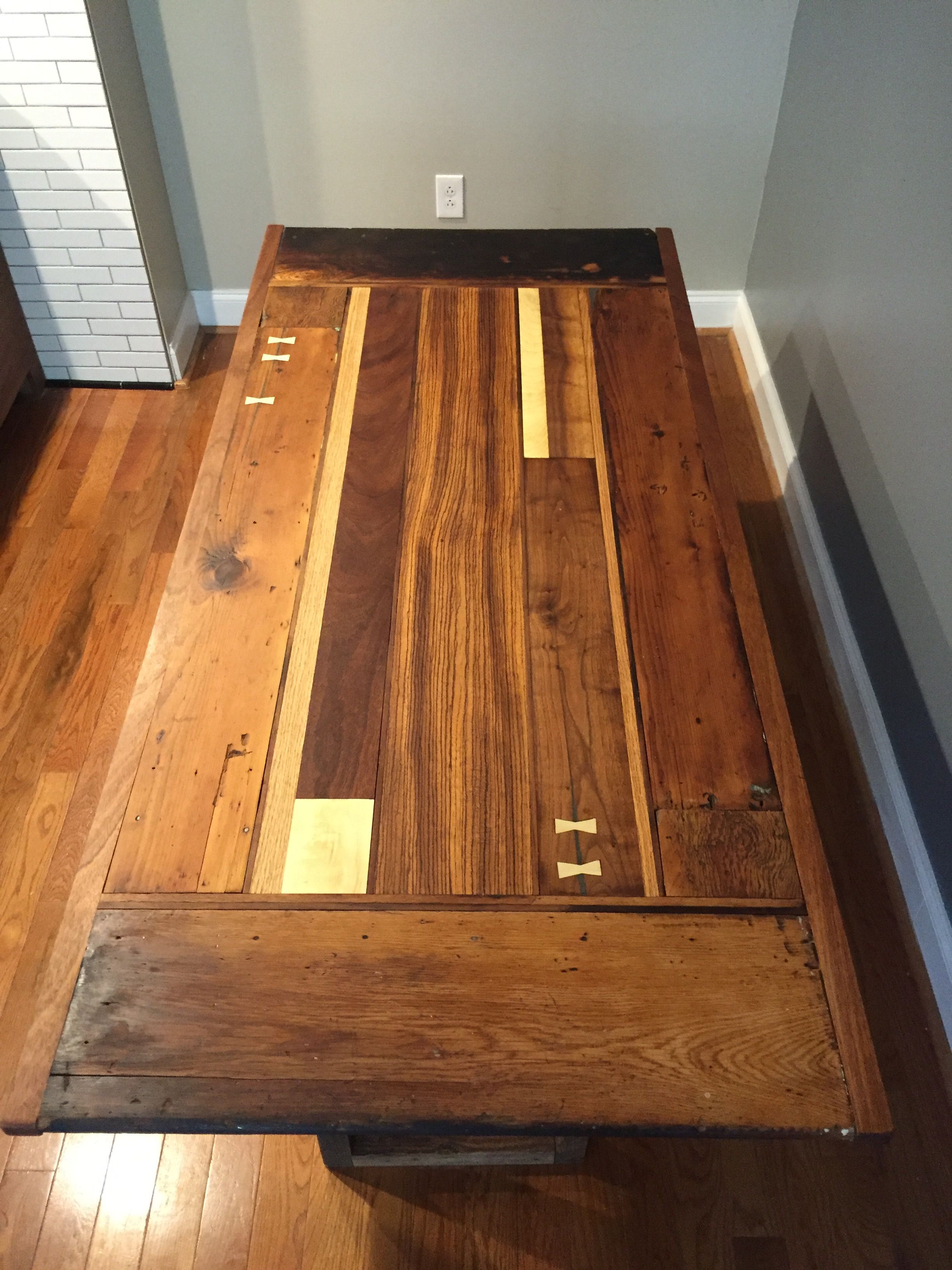 Hand Made Dining Room Table With Reclaimed Wood. by Michael Xander ...