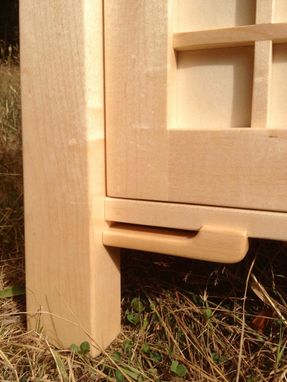 Custom Made Shoji Type Storage /Linen Cabinets In Sugar Maple