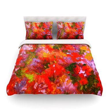 Custom Made Garden Flora Duvet Cover & Shams