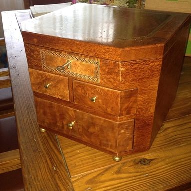 Custom Made Lacewood Male/Female Jewelry Box