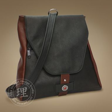 Custom Made Leather & Suede Ladies Shoulder And Crossover Backpack