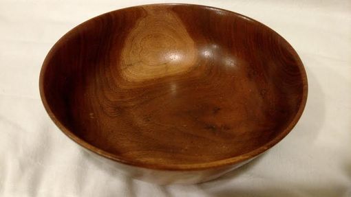 Custom Made Walnut Bowl