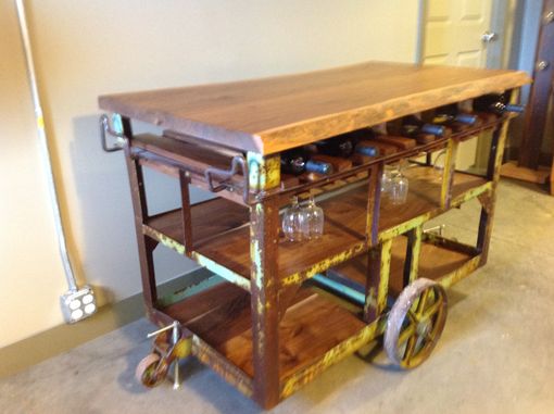 Custom Made Wine Cart