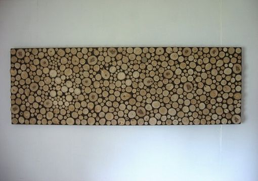 Custom Made Rustic Wood Headboard