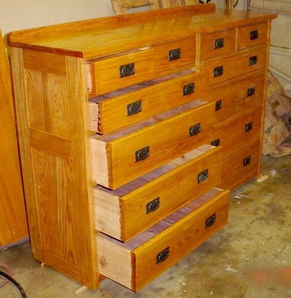 Handmade Large 12 Drawer Chest by Nelsonwood | CustomMade.com