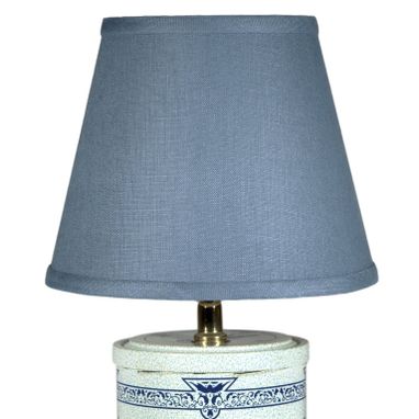 Custom Made Vintage Blue Windmill Caddy Lamp