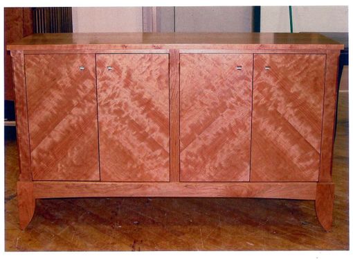 Custom Made Cherry Sideboard Or Credenza