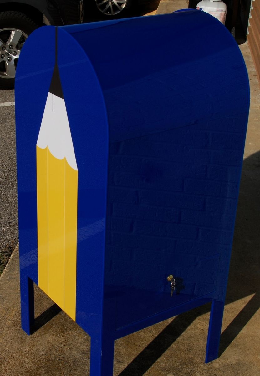Custom Discontinued Full Size Acrylic Mailbox by Artifacture