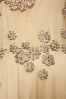 Custom Made Gold Embroidered Gown