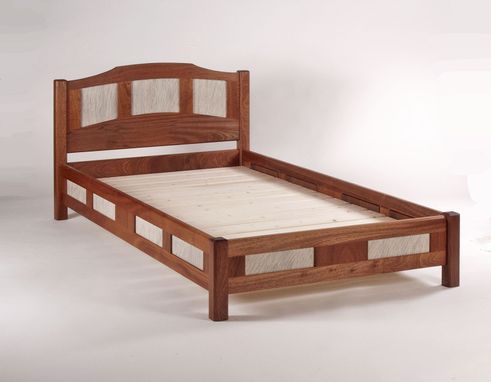 Custom Made Sapele Bed