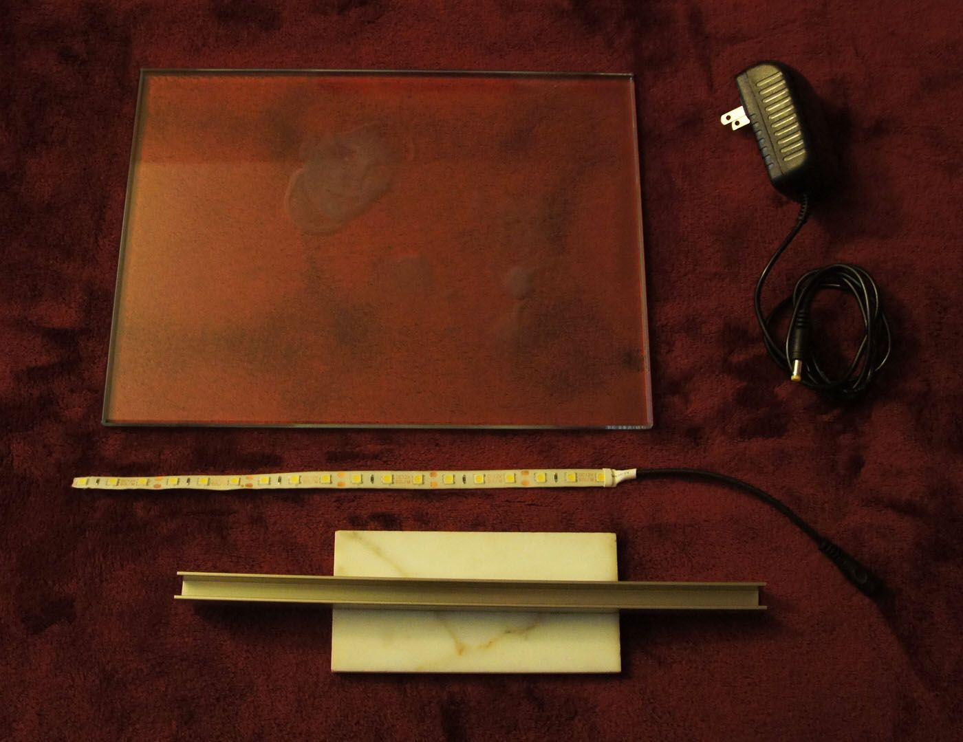 Custom Pet Portrait Led Illuminated Glass Etching Night Display / Lamp (Any Image) by Glassarium