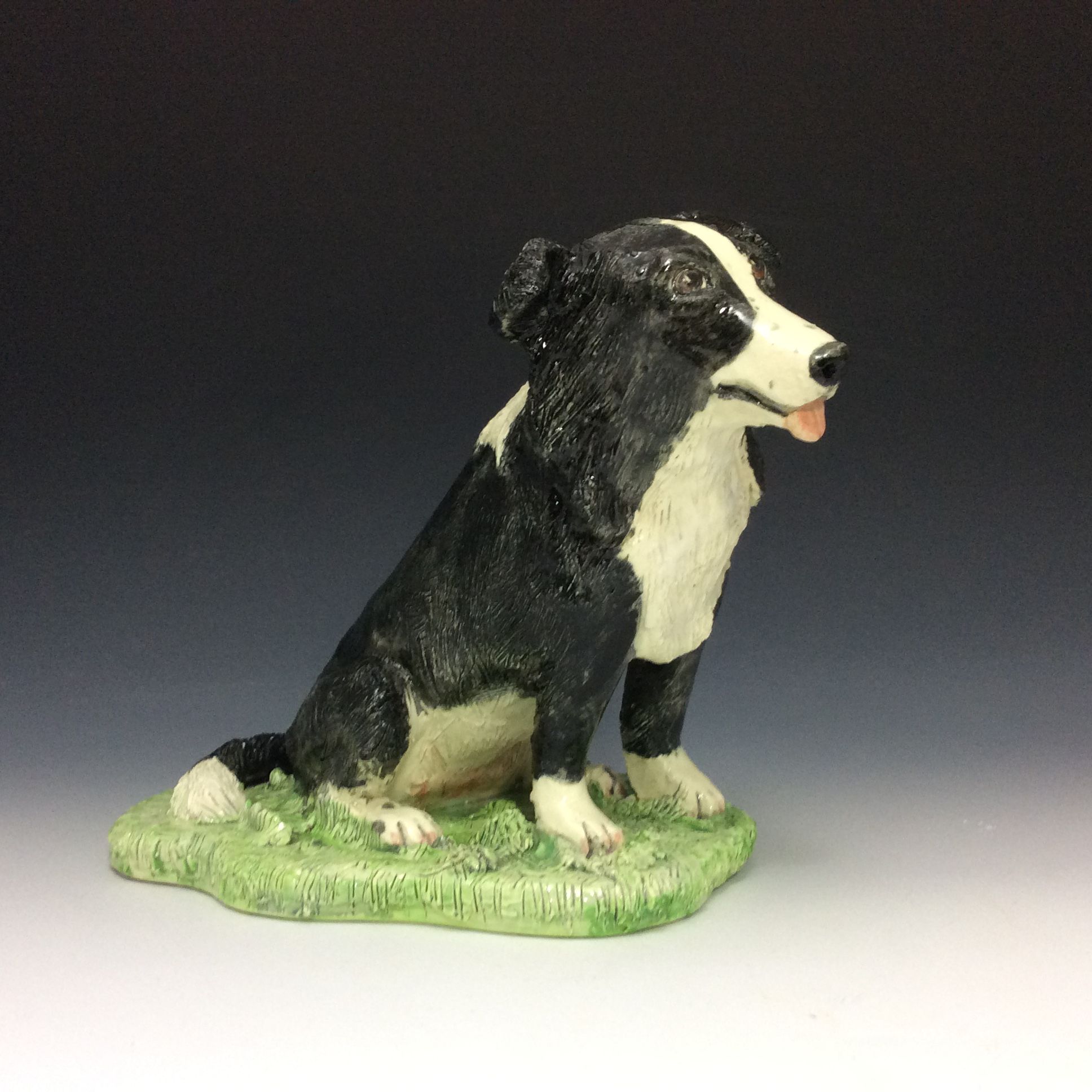 Hand Made Dog Sculpture, Pet Portraits, Sculpted In Clay by Laura