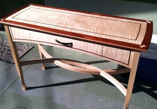 Custom Made Maple Hall Table(Ask About 'Green Piece' Option)