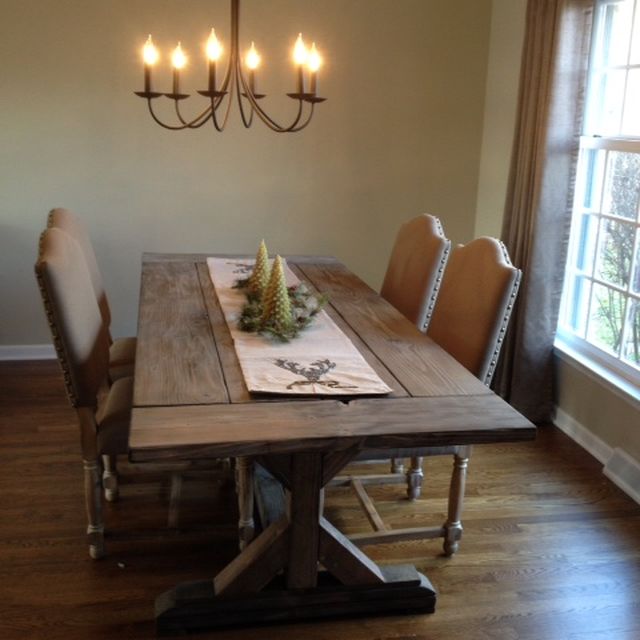Custom Fancy X Farmhouse Table Dining By The Urban Custom Fancy X Farmhouse Table Dining By The Urban Reclaimed Co Custommade