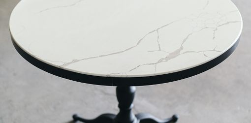 Custom Made Vintage Quartz Tables