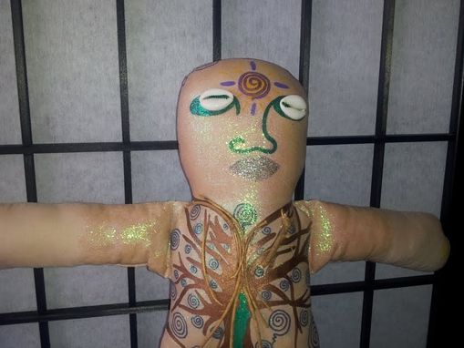 Custom Made Ooak Tree Of Life Spirit & Protection Spirit Doll© 2013