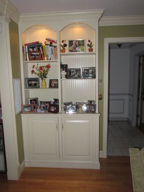 Custom Made Built-In Bookcase