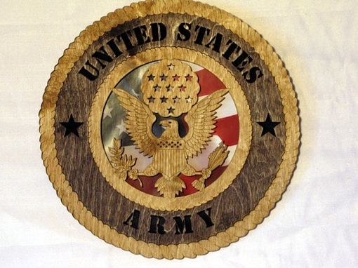 Custom Made Army Wall Plaque