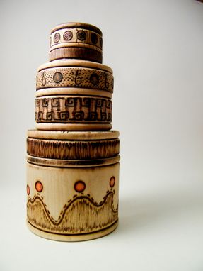 Custom Made Round Nesting Boxes