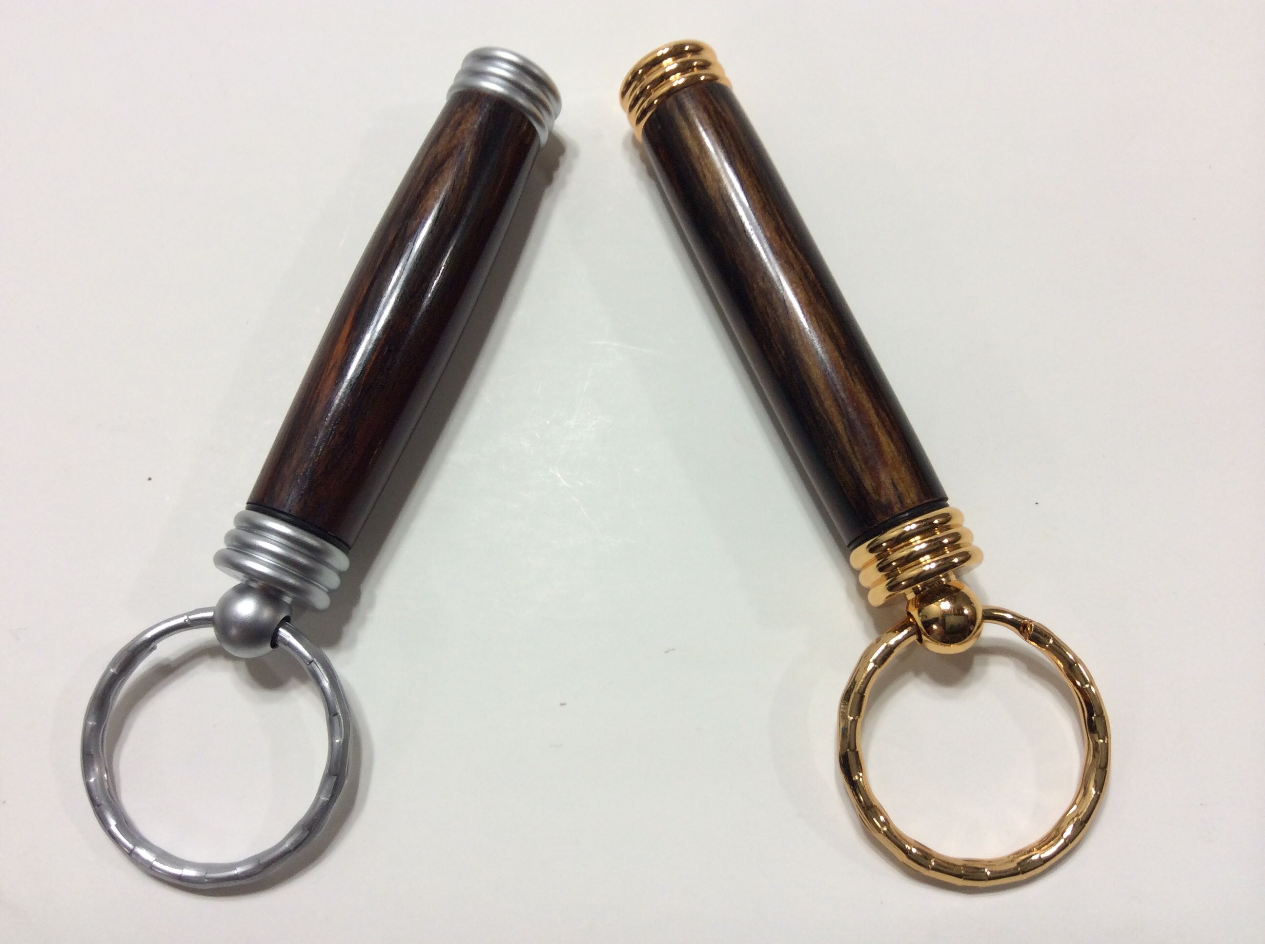 Buy Custom Exotic Cocobolo Secret Compartment Keychains, made to order