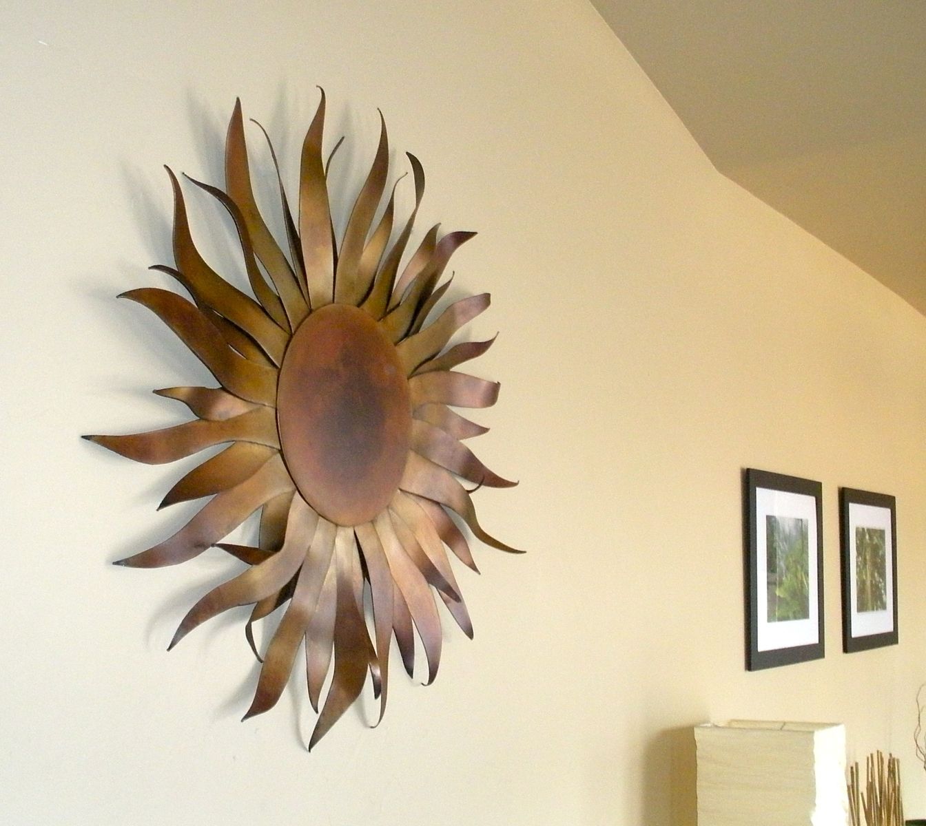 Custom Made Original Metal Sun Sculpture Wall Art by Aura ...