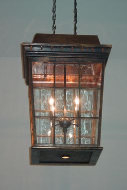 Custom Made Bronze Entry Lantern