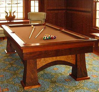 Custom Made Pool Table by Morgan Woodworks, Ltd. | CustomMade.com