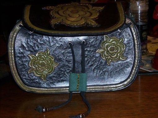 Custom Made Custom Tudor Rose Sporran Or Belt Bag With Pocket Book Inside
