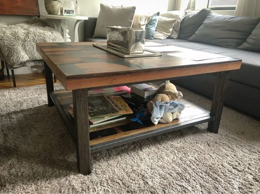 Custom Made Chunky Vintage Coffee Table