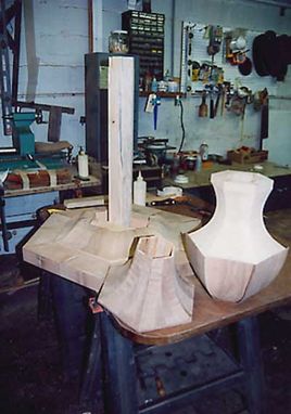 Custom Made Biedermeier Tilt Top Center Table