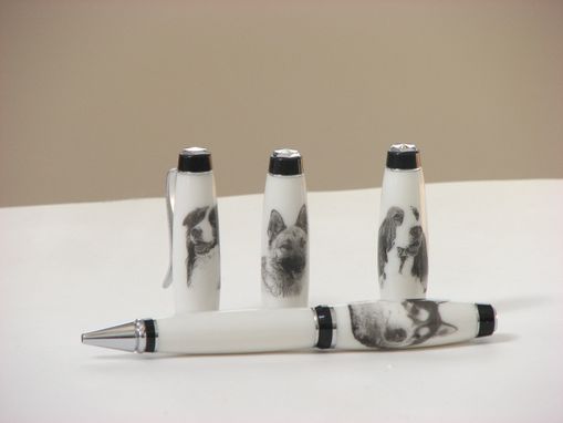 Custom Made Dog Breed Engraved Pen