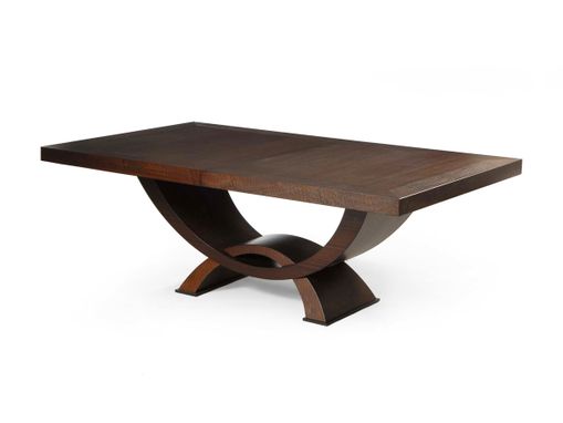 Custom Made Momence Dining Table W/ Wood Top