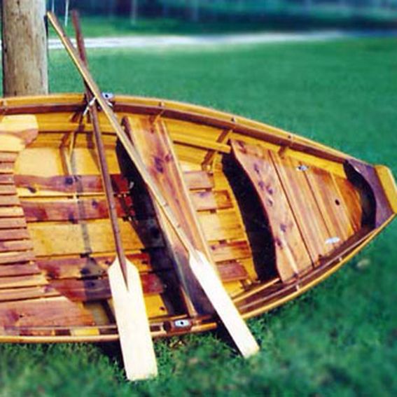 Handmade 10 ' Dingy, Rowboat, Or Tender In Cypress And Cedar Pram by ...