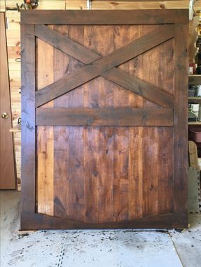 Custom Rustic Barndoor Headboard by Cannon Custom Woodworking LLC ...