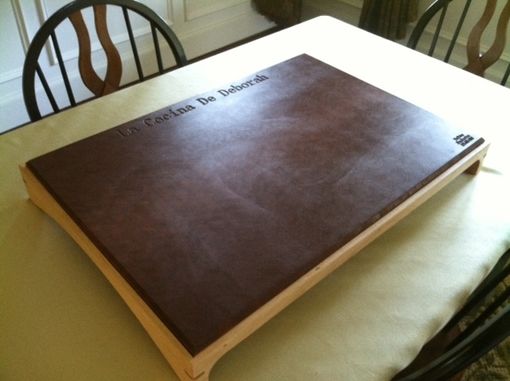 Custom Made Personalized End Grain Cutting Board / Serving Tray